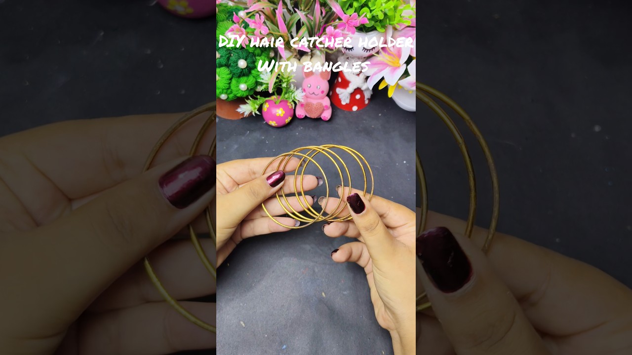 DIY Hair catcher hanger ✨❤️ 