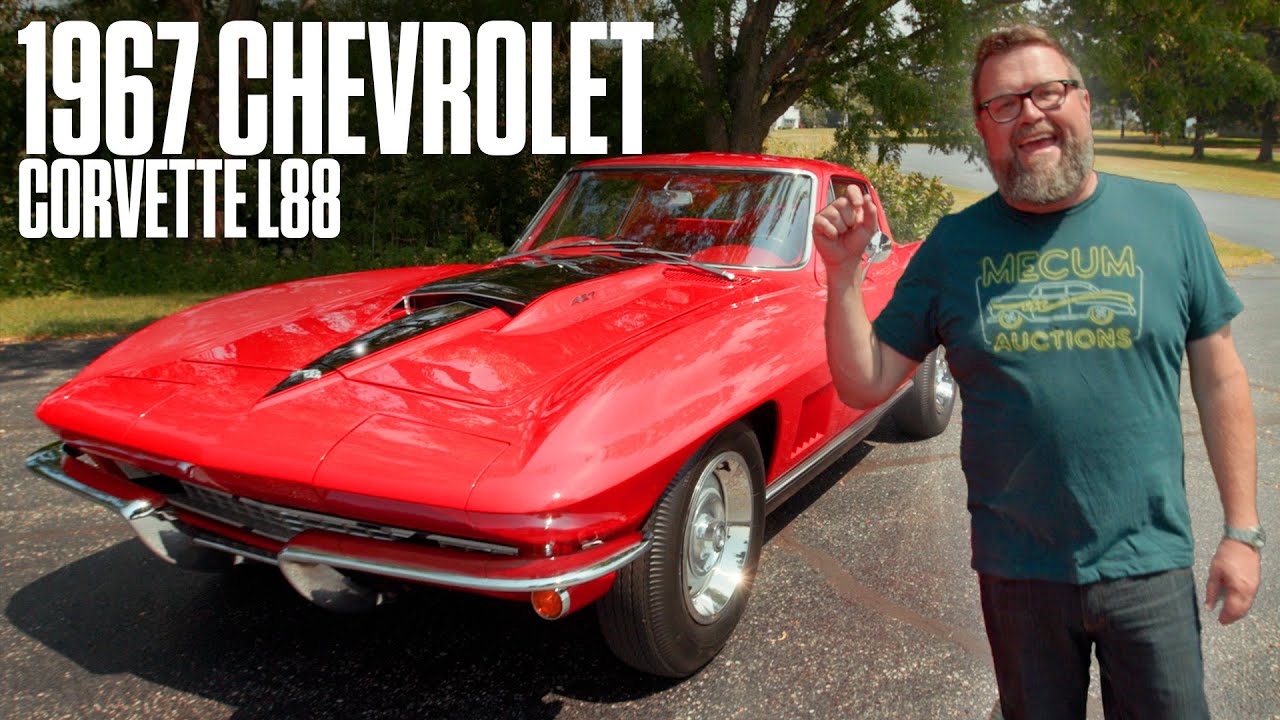 1967 Corvette L88: The Only Rally Red on Red Ever Built!