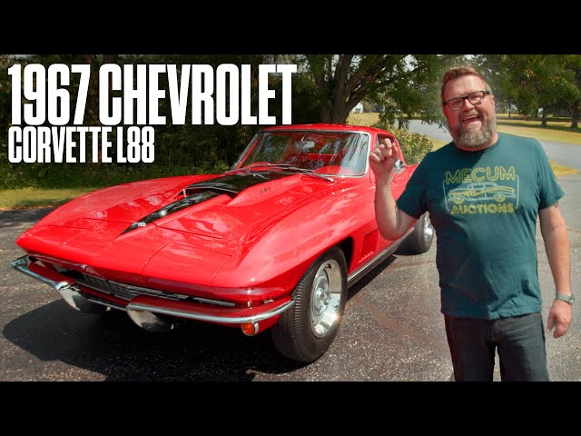 1967 Corvette L88: The Only Rally Red on Red Ever Built! - YouTube