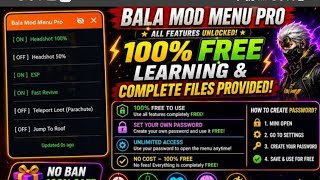 😱🤯 How To Make bala mod crack Fully Tutorial For FF Bala Mods network problem fix। Bunny sancy 🤯 screenshot 1