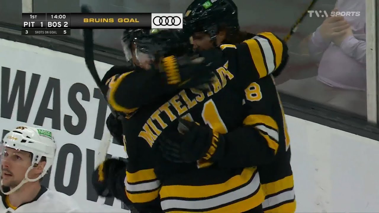 Mittelstadt lance les Bruins en avant