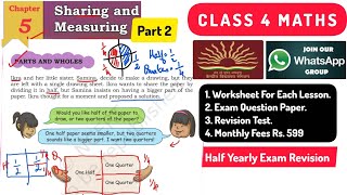 Page (69-73) Class 4 Maths Chapter 5 / Sharing and Measuring / Exam Important Question / Full Marks