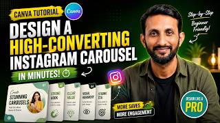 How I Design a Scroll-Stopping Instagram Carousel | Step-by-Step Tutorial |By SM Grapfix Services
