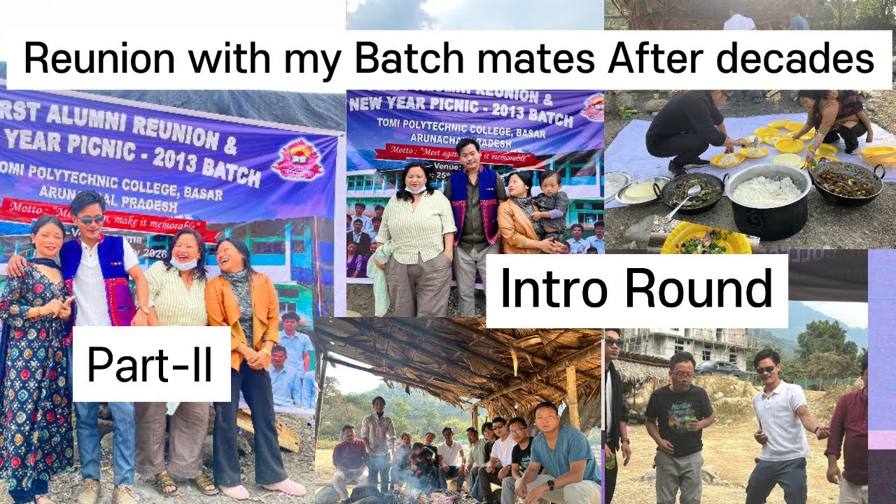 Reunion with batch Mates 2013 TPC Basar/ Itro round and full of happening// Part-2