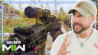 Sniper REACTS to the Sniper Mission in Call of Duty: Modern Warfare II screenshot 4