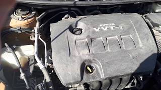 Треск муфты VVT-I на холодную двигатель 2ZR-FE