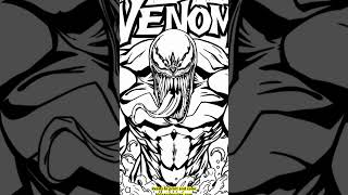 Venom Coloring Pages | Venom's Wildest Moments in Coloring Page Form! 🇺🇸 #marvelfans #venom