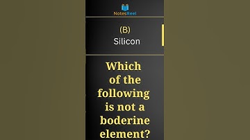Which of the following is not a borderline element?