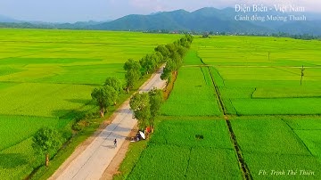 Cánh đồng Mường Thanh - Điện Biên Flycam HD