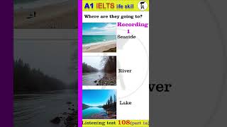 A1 IELTS Life Skills Listening Test 108  1a I New #english #learnenglish #a1ielts