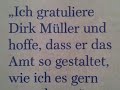 Dirk „Bürgermeister“ Müller ... NE? doch!