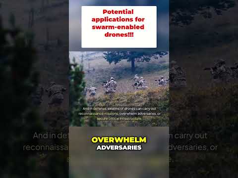 Unlocking the Future: Swarm-Enabled Drones Applications