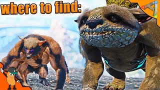 Gacha & Ferox Best Location To Find Them on Genesis 2 | Ark Genesis 2 Guide