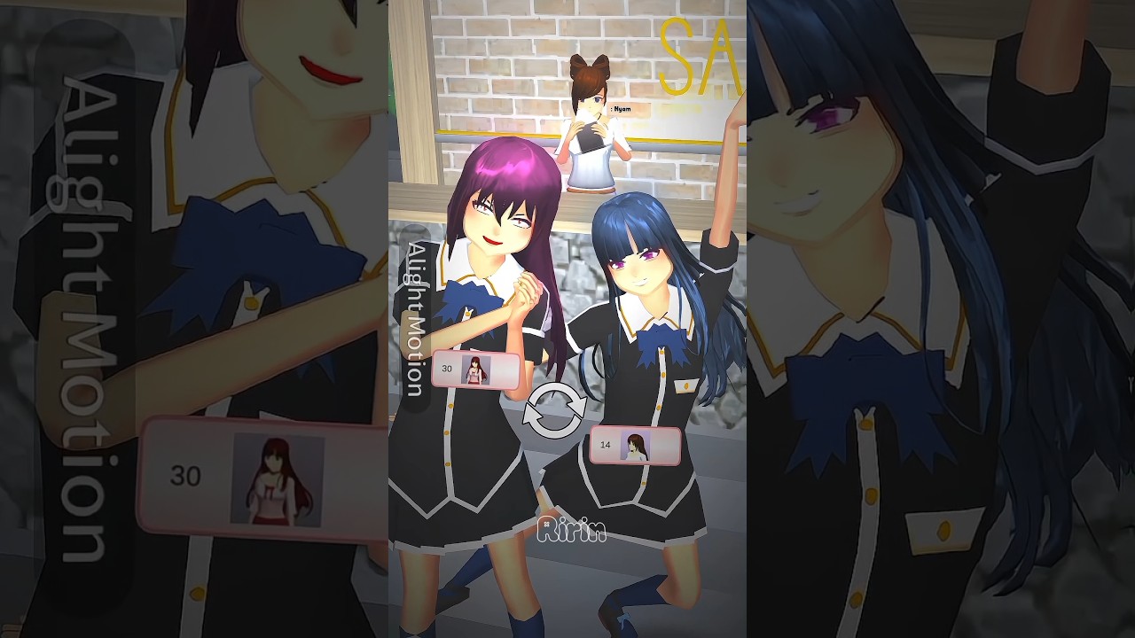 Tukar gaya rambut? || ib: YPB // #trend #sakuraschoolsimulator #fyp
