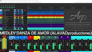Video thumbnail of "MEDLEY DANZA DE AMOR ALAVADproducciones"