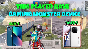 IPHONE 13 VS IQOO 12 60FPS VS 90FPS 1V1 BATTLE