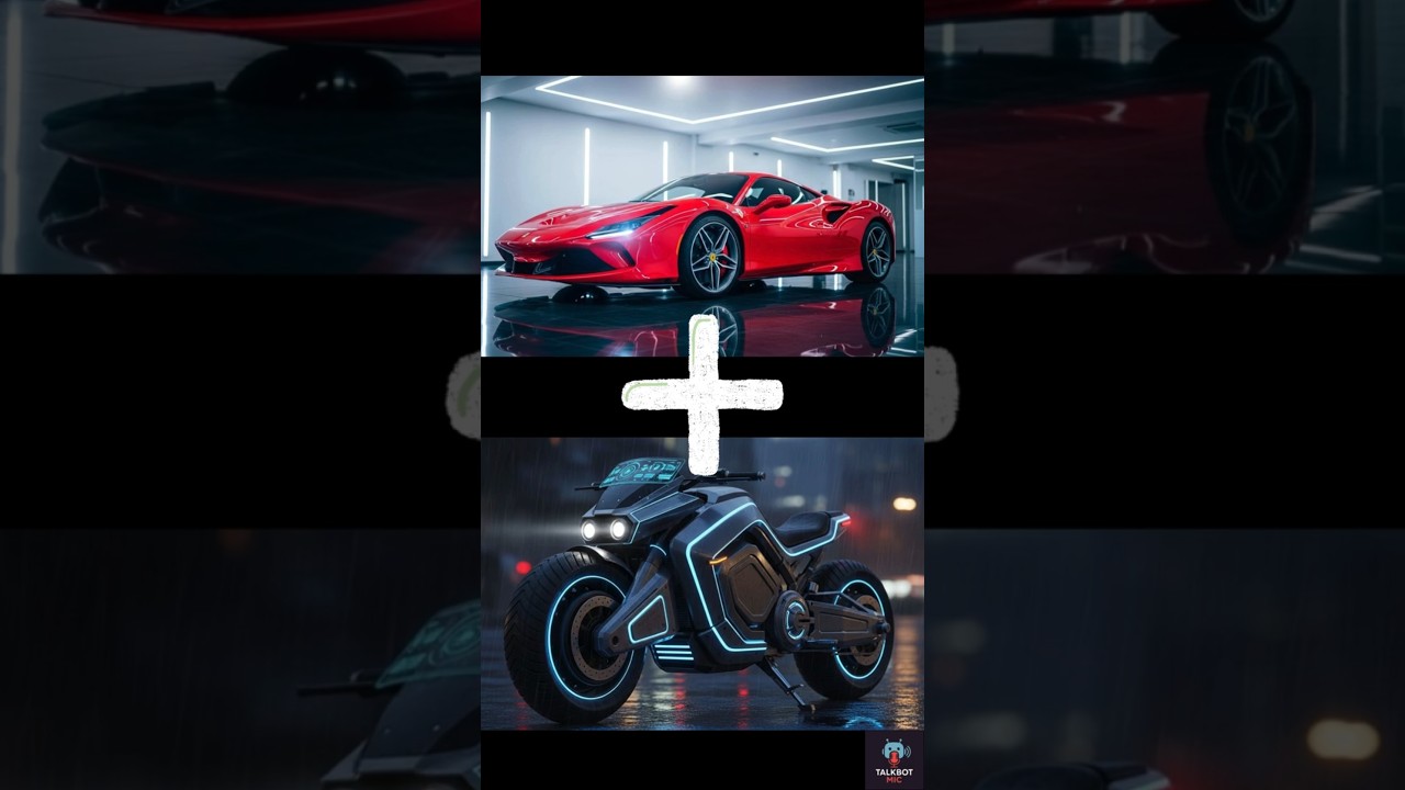 Incredible SuperCar Electric Bike Fusion Ideas 