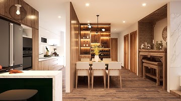 Fully RAYTRACED Kitchen+Living Room in Unreal Engine 4 25. Fully Dynamic Global illumination.