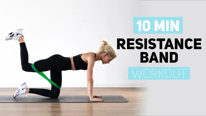 10 MINUTES RESISTANCE BAND WORKOUT | Caro Daur #DA...