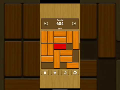 Unblock Me - Relax Mode - Starter // Puzzle 604 #shorts