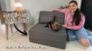 ⭐ 4-in-1 Foldable Sofa Bed Review | Comfortable & Space Saving