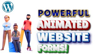 Animated Website Form | Sign In Form HTML and Css | Animated Forms (Wordpress) | HTML FORM | UI/WEB