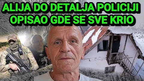 ALIJA BALIJAGIĆ DO DETALJA POLICIJI OPISAO GDE SE SVE KRIO? KAKO JE DVOSTRUKI UBICA GLUMEOu HAPŠENJU