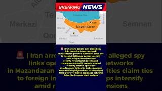 Iran Arrests Dozens In Major Spy Crackdown