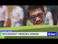 Microsoft freezes hiring in key divisions amid AI spending push
