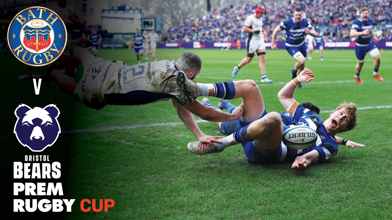 HIGHLIGHTS: Bath v Bristol Bears | Green & Griffin Brace In West Country Derby! | PREM Rugby Cup