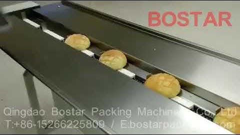 horizontal packing machine pillow pack bread biscuit packaging with gas nitrogen inflation system