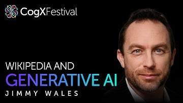 Jimmy Wales: Wikipedia and generative AI - what does the future hold? With Anne-Marie Imafidon