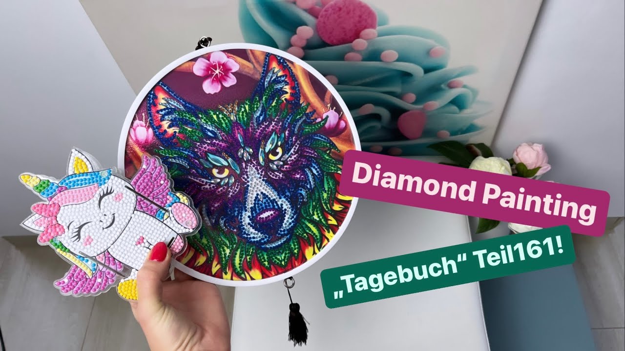 Diamond Painting „Tagebuch“ Teil161!🙃💚 Neue Ware im Shop & Update „Otta“! 😃