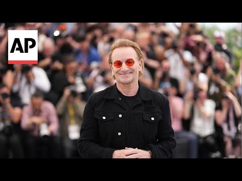 Bono hits Cannes with war worries, stories of his father and rock star optimism | AP interview Episode cover