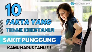 10 Fakta Tak Terungkap tentang Sakit Punggung - Perlu Anda Ketahui!!!