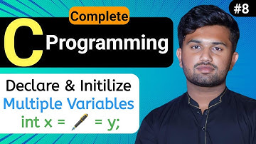 Declaring Multiple Variables and Mastering Assignments in C Programming | Tutorial #8