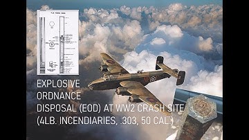 HOW TO HANDLE WORLD WAR 2 AMMUNITION! Crash Site Research Germany - In the Footsteps of History