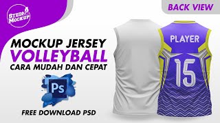 Mockup Jersey Tanpa Lengan | Tiff-Photoshop | Free Download | Back View Mockup Jersey Tanpa Lengan | Tiff-Photoshop | Free Download | Back View