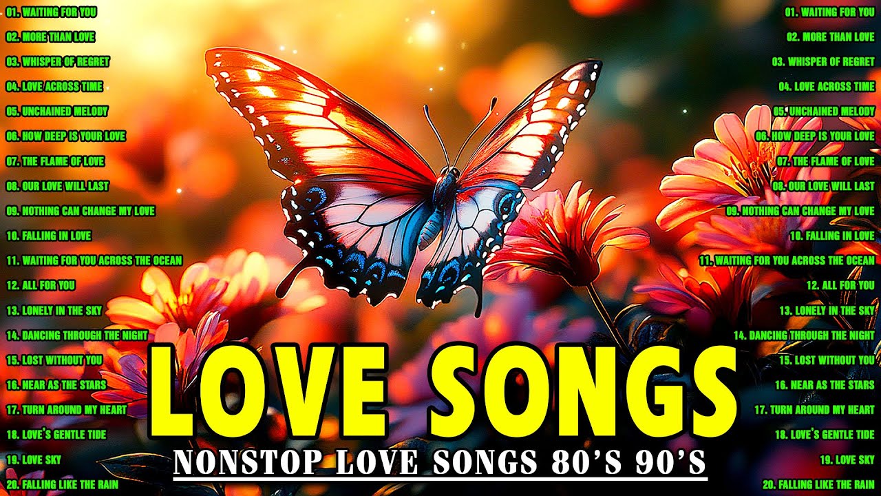 Nonstop Love Songs 80’s 90’s With Lyrics 💐 Old Greatest Love Collection