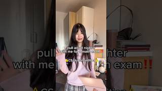 Pulling an all-nighter for a exam | inspired by kay Chung #study #studyvlog #studytips #allnighter