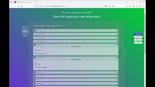 So easy to obfuscate javascript