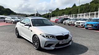 2019 BMW M2 COMPETITION DCT Auto in Hockenheim Silver with sunroof for sale Castle Motors