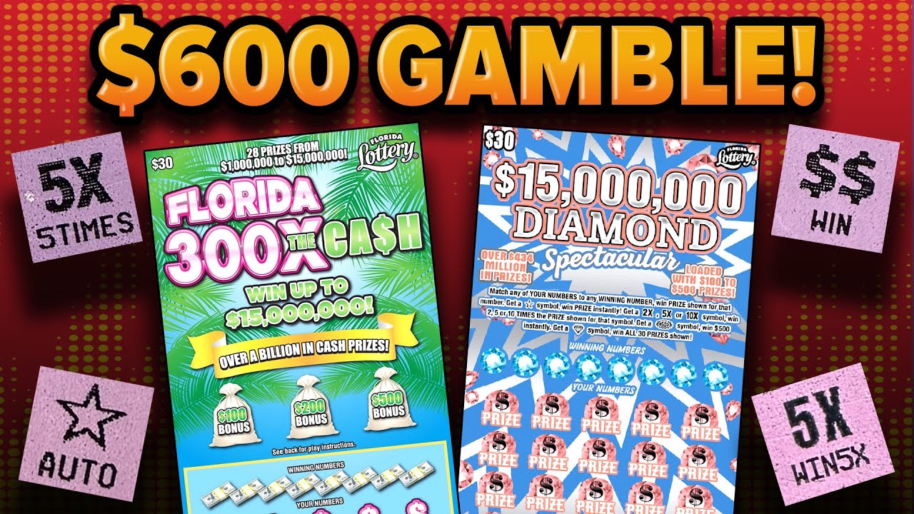 Сессия на 600 долларов! Играем двумя разными лотерейными билетами по 30 долларов каждый!