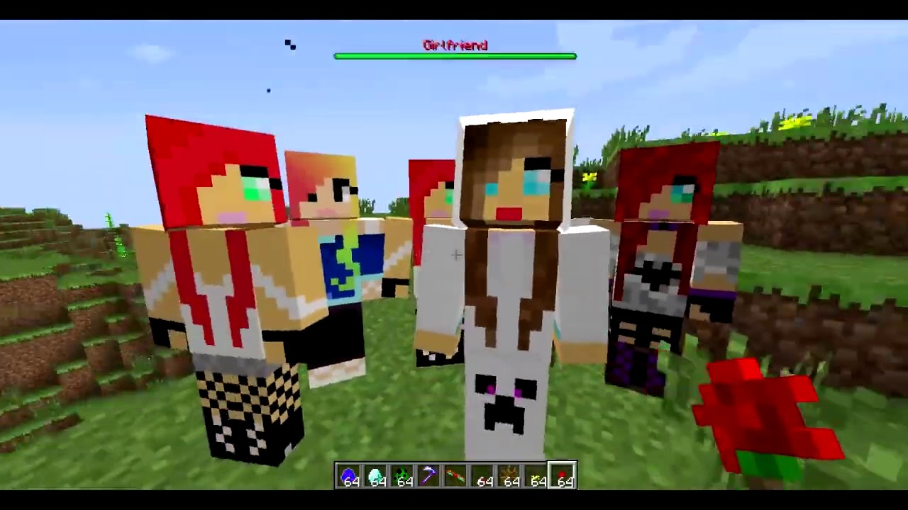 Minecraft Mod Showcase! The Girlfriend Mod - Bikinis, Girl Fights and Dancing! mod for [1. - i love minecraft girlfriends