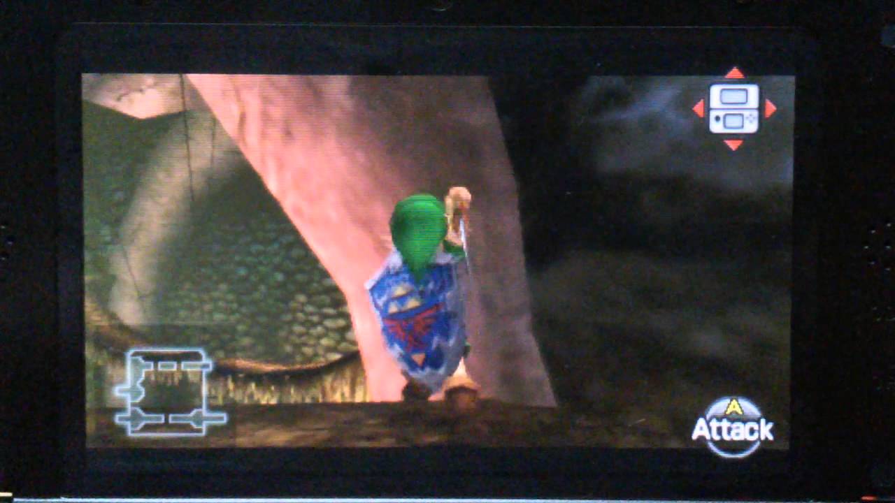 OoT3D Master Quest Dodongo's Cavern Bombs Early
