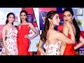 Deepika Padukone Alia Bhatt Can T Stop Giggling On The Zee Cine Awards 2019 Red Carpet LehrenTV 