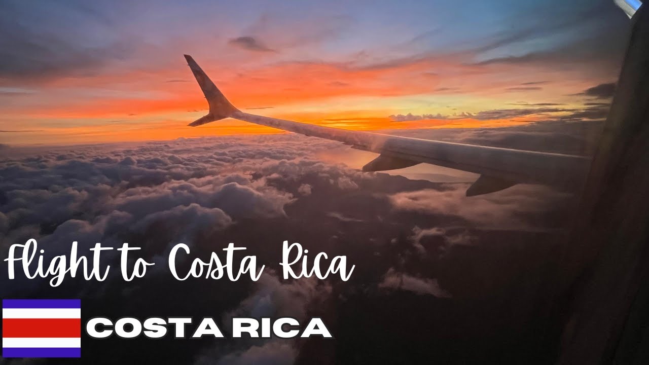 Flight to Costa Rica | 4K - YouTube