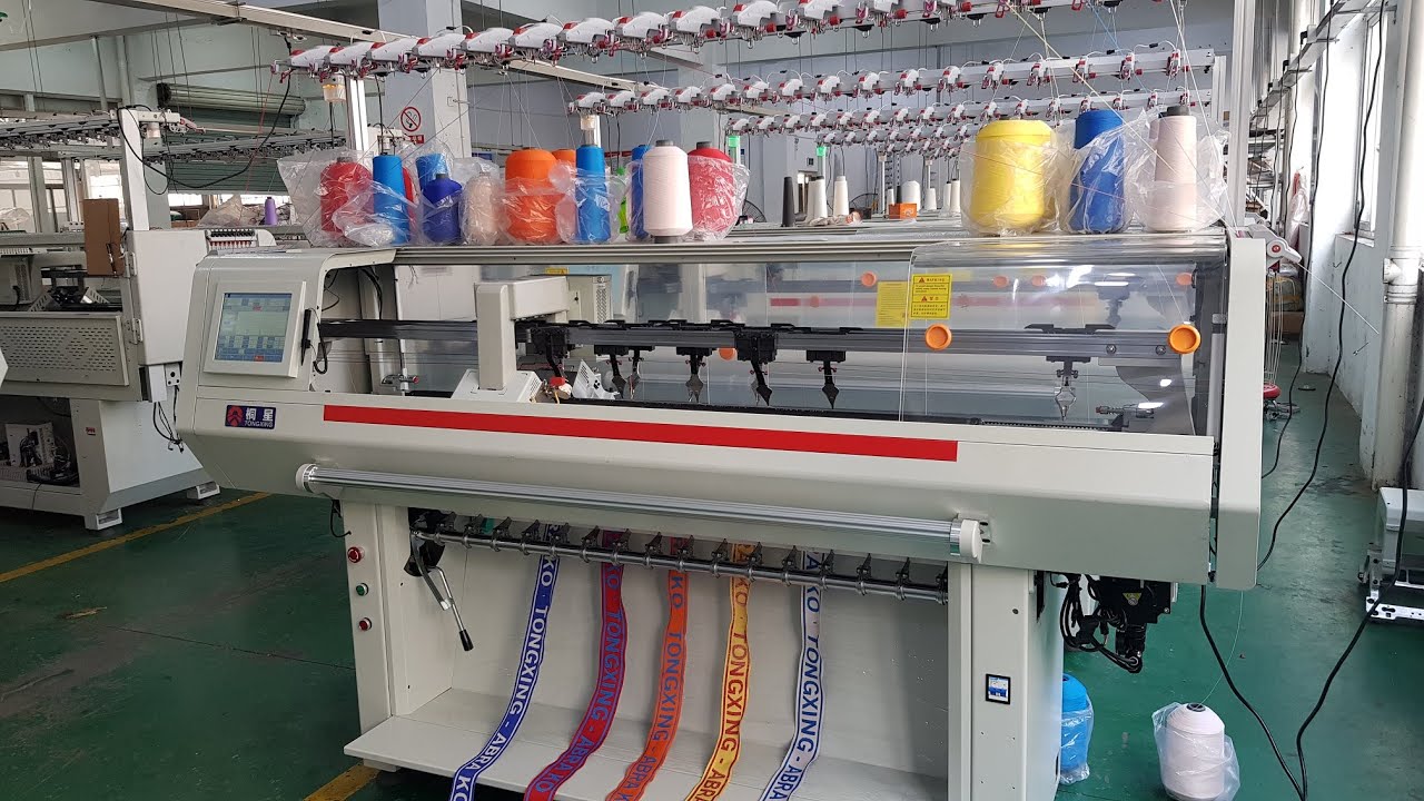 knitting belt made by collar kntting machine
