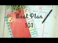 Meal Planning 101 / How to Meal Plan for Beginners / Budget Tips For Meal Planning