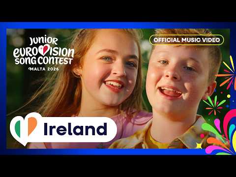 Caleb Kirwan & Naomi Gribben - Níos Láidre | 🇮🇪 Ireland | Official Music Video | #JESC2026